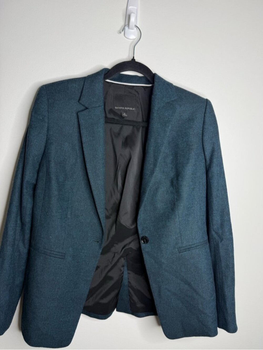 Banana Republic Teal Single-Button Women's Blazer size 6